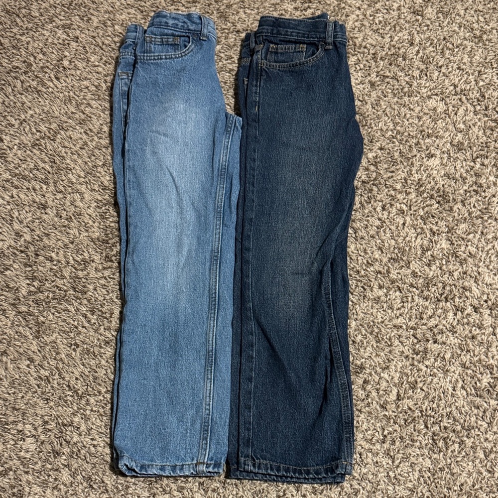 Set of Two Blue Jeans